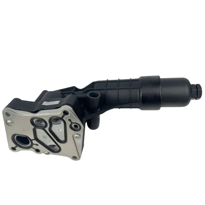 SUPORTE DO FILTRO DE ÓLEO COM TROCADOR DE CALOR MERCEDES C180, C200, C250 E E250 - COMPLETO