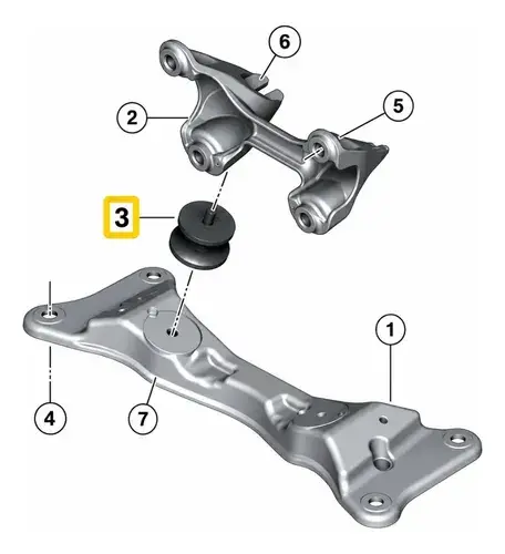 COXIM INFERIOR CÂMBIO BMW 118I 120I 318I 520I X1 N43 N46 M43 M44 M50 N20 1990 A 2015