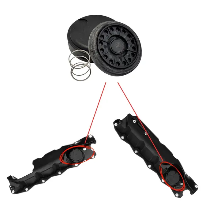 Diafragma Respiro Motor Volvo T6 XC60 XC90 Freelander 2 - Completo