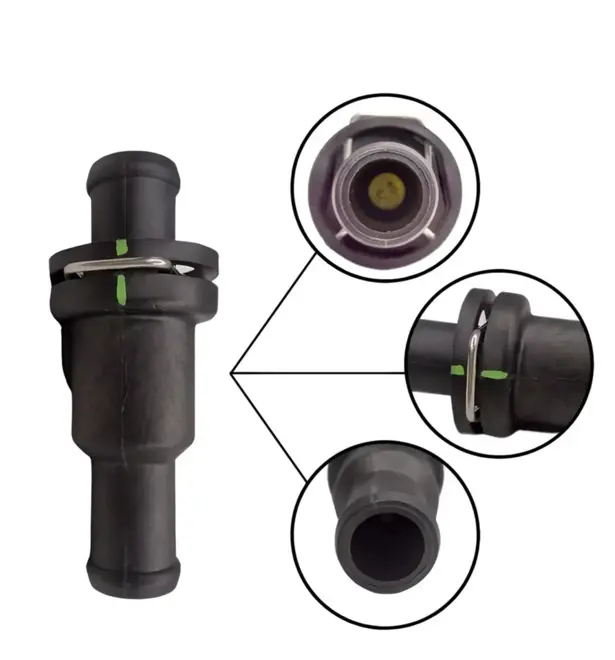 VÁLVULA TERMOSTÁTICA CÂMBIO AUDI VW 1.4 2.0 2.5 GASOLINA FLEX 2004 A 2025 1K0121113A