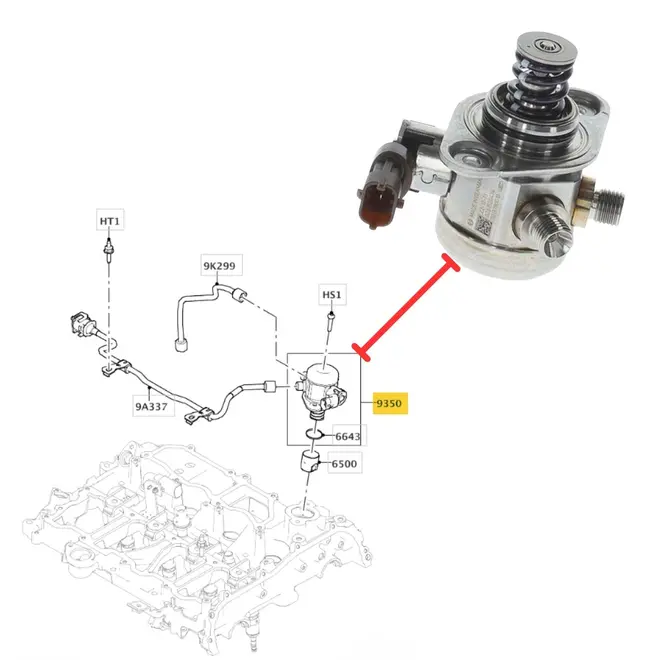 Bomba Combustível Ingenium 2.0 Land Rover Jaguar 2017 a 2015
