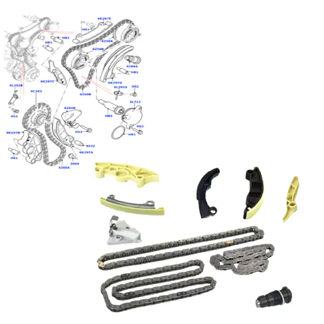 Kit Corrente Distribuição Parcial 2.0 Turbo Ingenium Land Rover Jaguar