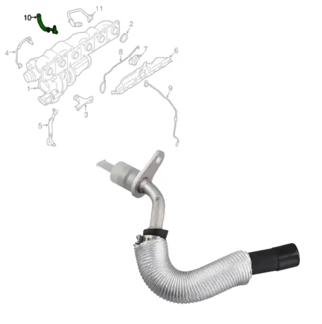 Mangueira Entrada Água Turbina BMW N55 3.0 24V 135i M135i 335i