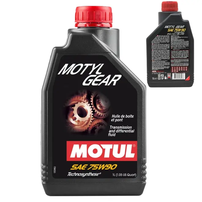 Óleo Manual Motul Motylgear 75W-90 GL4 GL5 Câmbio Diferencial 1L