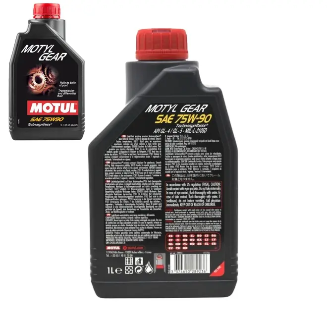 Óleo Manual Motul Motylgear 75W-90 GL4 GL5 Câmbio Diferencial 1L