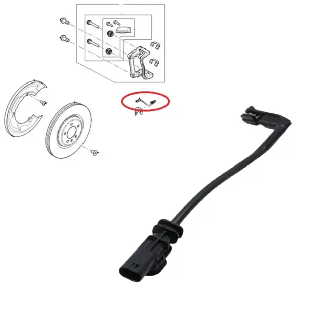 Sensor Desgaste Pastilha Traseira Range Rover Sport 3.0