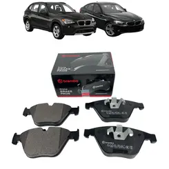 JG PASTILHA FREIO DIANT BMW 320I/325I/328I/X1 2.0/3.0 2005 A 2015 34112288858/SKU1853