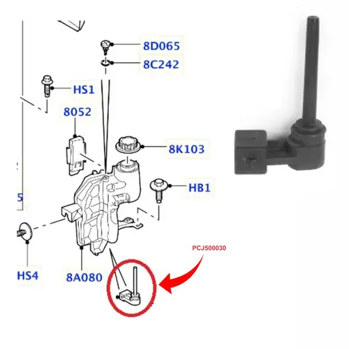 SENSOR NIVEL AGUA RESER LAND ROVER  2003 A 2022 PCJ500030/SKU1505
