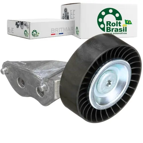 POLIA GUIA CORREIA POLY-V COM SUPORTE AUDI RS3 RSQ3 TTRS VW JETTA 2.5 20V FSI TFSI 2007 A 2018