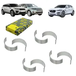 JOGO BRONZINA BIELA STD LAND ROVER EVOQUE DISCOVERY SPORT JAGUAR F-PACE 2.0 16V SD4 INGENIUM DIESEL 2015 A 2021 LR082377