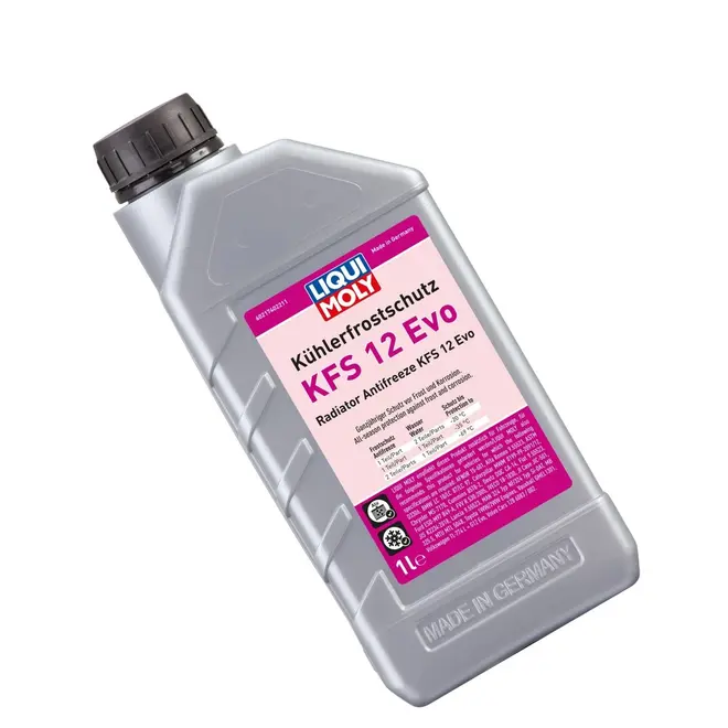 ADITIVO PARA RADIADOR LIQUI MOLY KFS 12 EVO CONCENTRADO ANTIFREEZE G12 EVO 1L 21740
