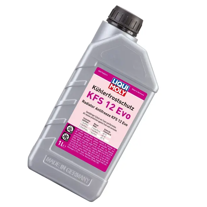 ADITIVO PARA RADIADOR LIQUI MOLY KFS 12 EVO CONCENTRADO ANTIFREEZE G12 EVO 1L 21740