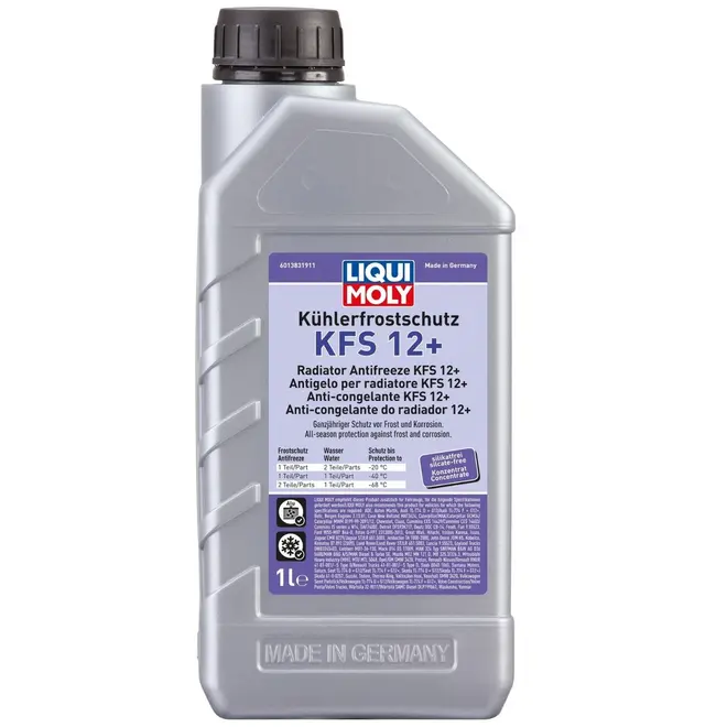 ADITIVO PARA RADIADOR LIQUI MOLY KFS 12+ CONCENTRADO ANTIFREEZE G12+ 1L 21145