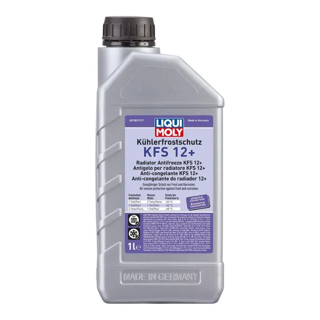 ADITIVO PARA RADIADOR LIQUI MOLY KFS 12+ CONCENTRADO ANTIFREEZE G12+ 1L 21145