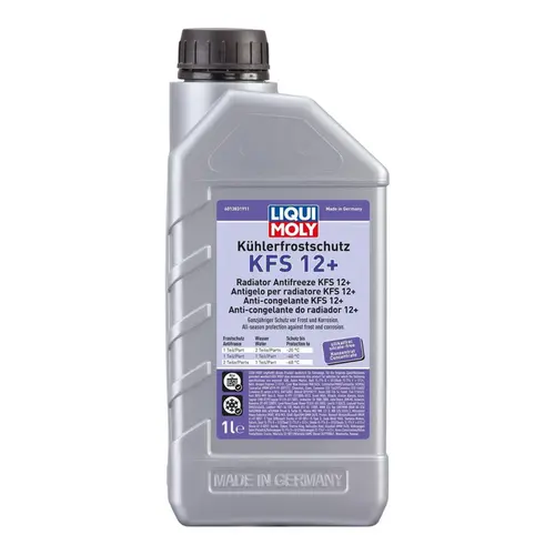 ADITIVO PARA RADIADOR LIQUI MOLY KFS 12+ CONCENTRADO ANTIFREEZE G12+ 1L 21145
