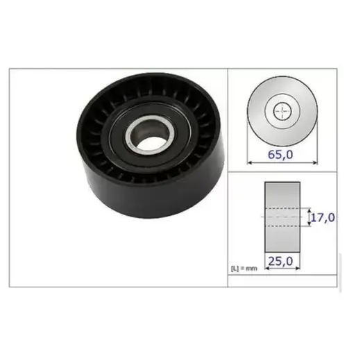 POLIA GUIA CORREIA ALTERNADOR LAND ROVER DEFENDER EVOQUE DISCOVERY SPORT VELAR SPORT JAGUAR XE XF F-PACE E-PACE 2017 A 2023 LR073726