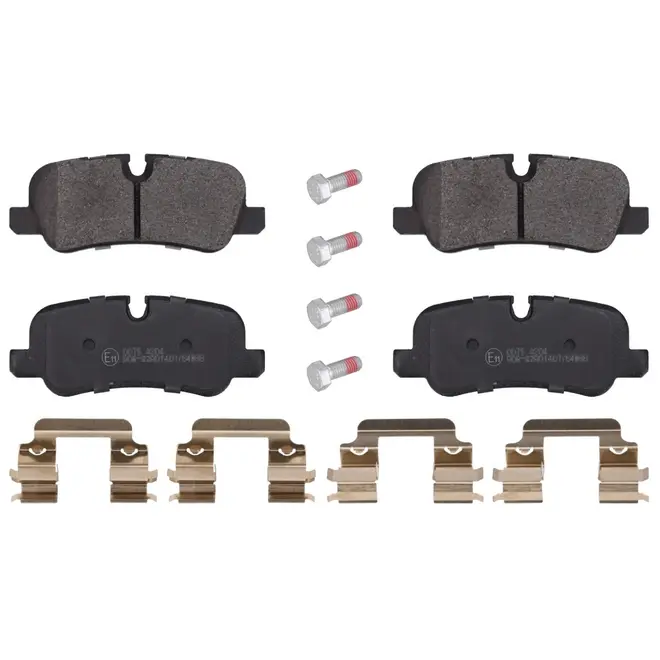 JG PASTILHA FREIO TRAS LAND ROVER 2.7/3.0 24V TDV6/4.0 12V V6/ 4.2/4.4 32V V8/ 3.6 32V TDV