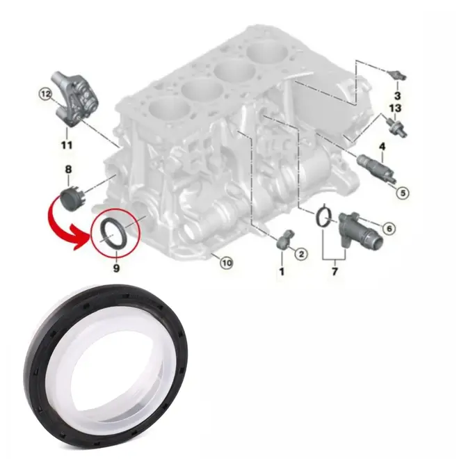 RET VIR DIAN BMW 2.0 16V/3.0 24V TURBO B48/B58 2015 A 2023 11118604931/SKU3133