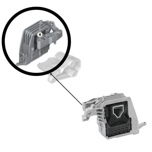 COXIM MOTOR DIREITO BMW 118I 218I MINI COOPER ONE CLUBMAN COUNTRYMAN 1.2 1.5 2.0 2012 A 2025 22116853446