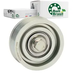 POLIA GUIA CORREIA POLY-V ALTERNADOR JAGUAR E-PACE F-PACE XE XF 2.0 16V SI4 2012 A 2022