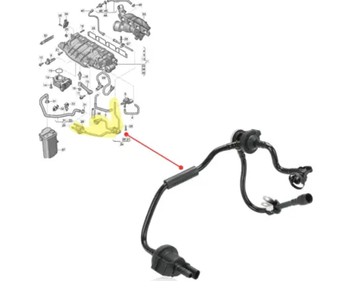 VÁLVULA CANISTER VOLKSWAGEN JETTA 2.0 16V TSI 2011 A 2014
