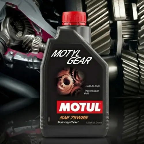 ÓLEO MOTUL MOTYLGEAR 75W85 SINTÉTICO DIFERENCIAL CÂMBIO MANUAL 1L