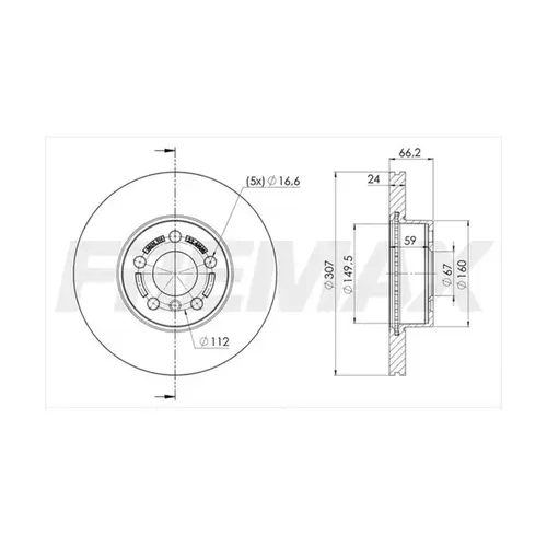 PAR DISCO FREIO DIANTEIRO BMW 320I 420I 2.0 16V B48 2019 A 2026 34106890789