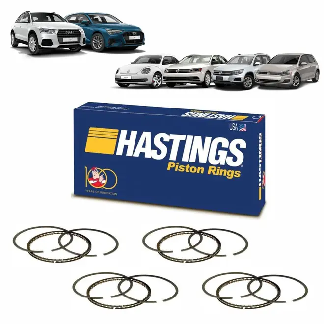 JG ANEIS STD AUDI/VW 2.0 16V TFSI/TSI Ã˜ 82,5 1.2X1.2X2.0 2012 A 2017 06H198151B/SKU345