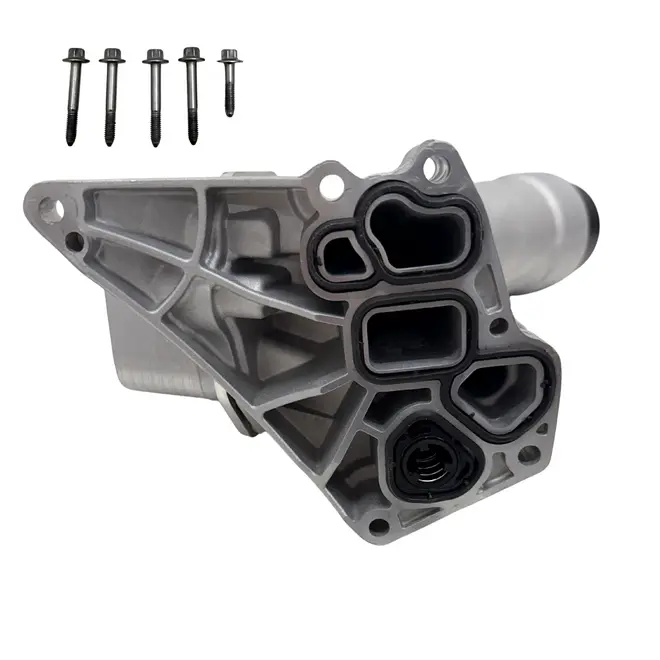 SUPORTE FILTRO DE ÓLEO EM ALUMÍNIO COM TROCADOR 320I 330I 330E 420I 430I 530I 530E X3 X4 Z4 2.0 16V B48 2019 A 2024