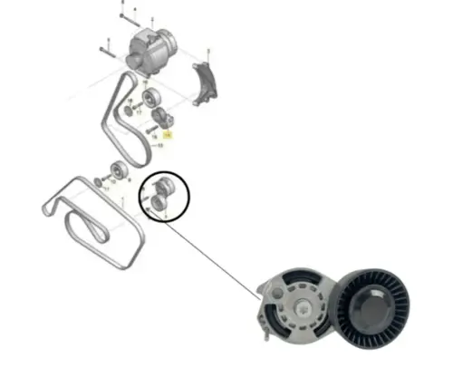 TENSOR CORREIA ALTERNADOR AUDI A4 A5 A6 A7 A8 Q5 Q7 3.0 3.2 24V 2004 A 2019