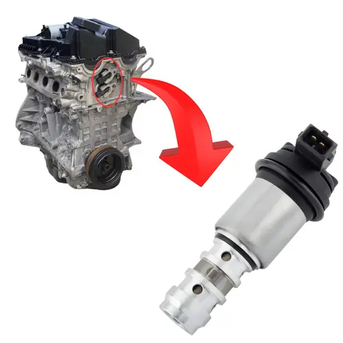 VALVULA SOLENOIDE PRESSAO OLEO BMW 2.0 16V N46/4.4/4.8 32V V8 N62 2002 A 2014 11367560462/