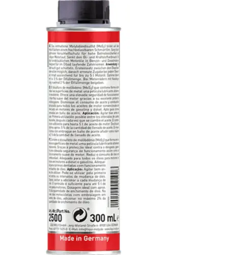 ADITIVO DE ÓLEO LIQUI MOLY OIL ADDITIV 300ML