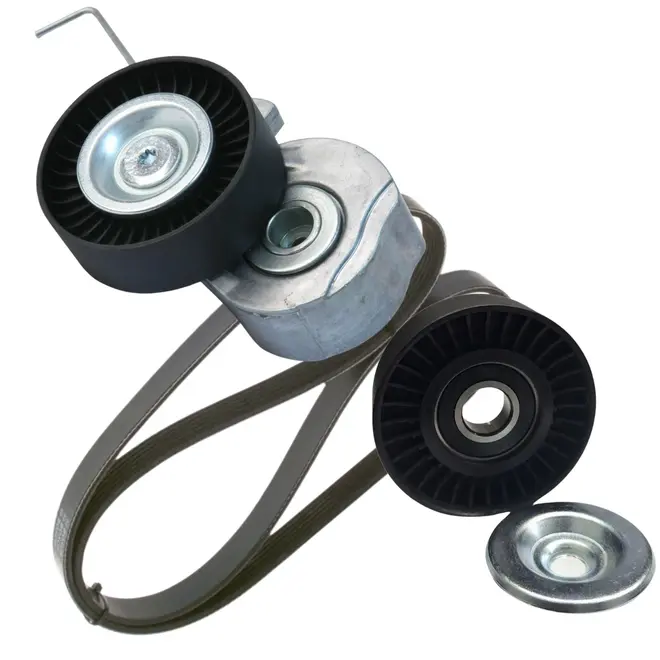 Kit Correia do Alternador 6PK1203 com Tensor e Guia Volvo XC60, S60 T6 e Freelander 2 3.2