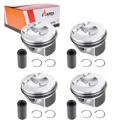KIT PISTÕES COM ANÉIS 050 MM PINO 23 MM AUDI A3/A4/A5/Q3/Q5/TT 2.0 16V TFI 2009 A 2018/ VW FUSCA/GOLF/JETTA/PASSAT/TIGUAN 2.0 16V TSI 2009 A 2018