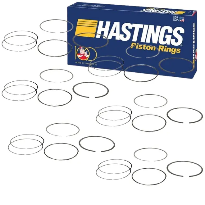 JOGO ANÉIS SEGMENTO STD BMW 325I, 330I, 530I E X5 MOTOR M54 - COMPLETO 6 CILINDROS