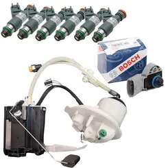 KIT ALIMENTAÇÃO E INJEÇÃO BOMBA DE TANQUE, SENSOR BOSCH E 6 BICOS FREELANDER 2 3.2 2007 A 2011