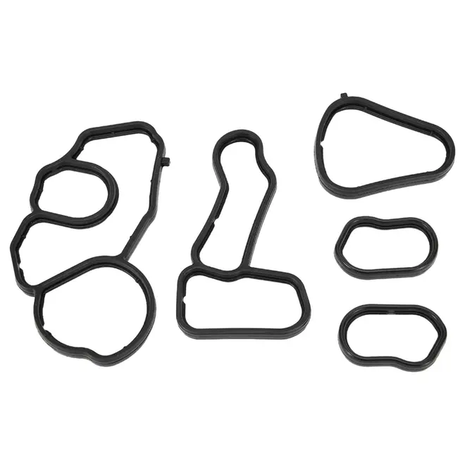 KIT JUNTAS VEDAÇÃO SUPORTE FILTRO DE ÓLEO E TROCADOR DE CALOR BMW 116I 118I 316I 1.6 16V N13 2012 A 2015