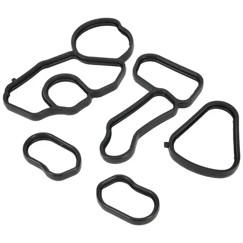 KIT JUNTAS VEDAÇÃO SUPORTE FILTRO DE ÓLEO E TROCADOR DE CALOR BMW 116I 118I 316I 1.6 16V N13 2012 A 2015