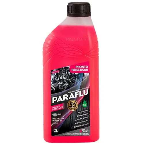 ADITIVO RADIADOR ROSA PRONTO PRA USO PARAFLU 103004 1 LT