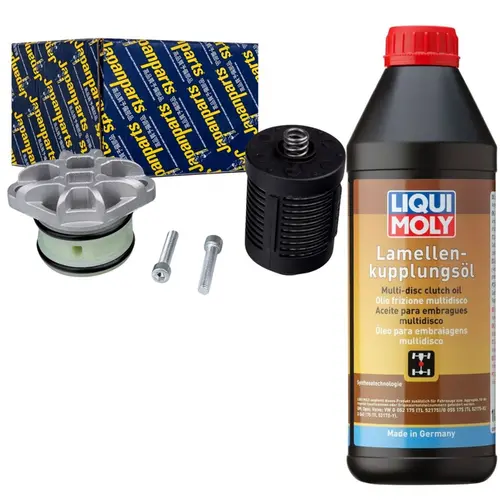 KIT FILTRO E ÓLEO DIFERENCIAL HALDEX GEN 4 VW TIGUAN 4MOTION, AUDI A3, Q3 QUATTRO