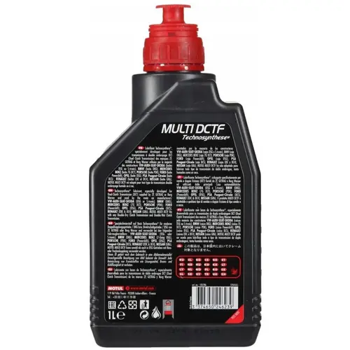 ÓLEO CÂMBIO DUPLA EMBREAGEM MOTUL MULTI DSG S-TRONIC DCTF 1L 105786