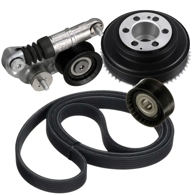 KIT POLIA DAMPER TENSOR CORREIA GUIA LAND ROVER FREELANDER 2 VOLVO XC60 S60 2.0 16V SI4 T5 2010 A 2016