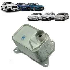 RADIADOR OLEO AUDI/VW 1.8/2.0 16V TFSI 2014 A 2022 06L117021C/SKU1665