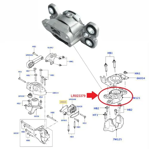 COXIM CAMBIO DIANTEIRA ESQUERDO LAND ROVER FREELANDER 2 2.2 16V SD4 2012 A 2015 LR023379/S