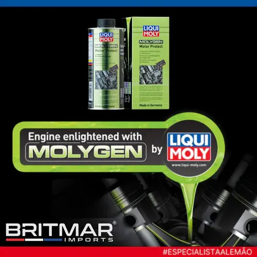 ADITIVO MOTOR LIQUI MOLY MOLYGEN MOTOR PROTECT REDUTOR DE ATRITO 500ML 1015