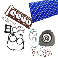 KIT JOGO DE JUNTA DO MOTOR AUDI A1 A3 A4 A5 A6 A7 Q3 Q5 TT VW GOLF JETTA PASSAT TIGUAN FUSCA 1.8 2.0 16V TFSI TSI GTI GLI 2011 A 2025 - COMPLETO