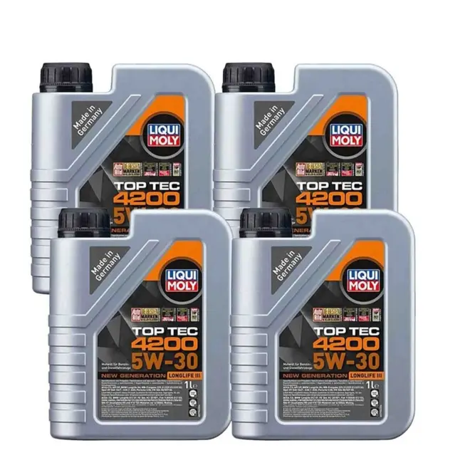 ÓLEO MOTOR LIQUI MOLY TOP TEC 4200 5W30 SINTÉTICO 1L 8972