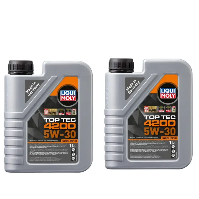 ÓLEO MOTOR LIQUI MOLY TOP TEC 4200 5W30 SINTÉTICO 1L 8972