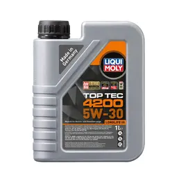 ÓLEO MOTOR LIQUI MOLY TOP TEC 4200 5W30 SINTÉTICO 1L 8972