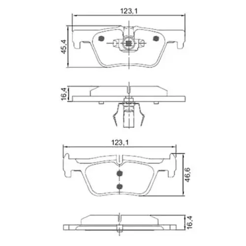 JG PASTILHA TRAS BMW 116I/118I/120I/125I/220I/320I/328I/420I/428I/430I 2011 A 2020 3420679